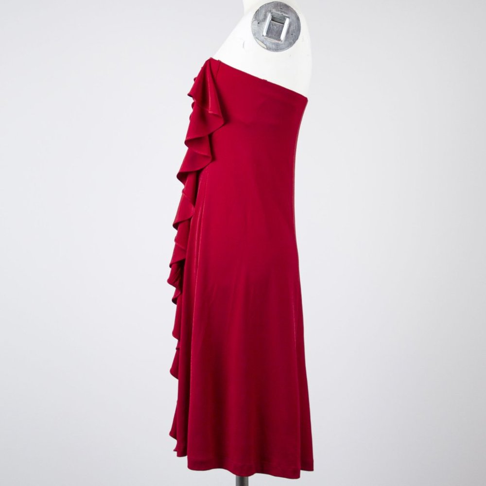 Strapless Ruffle Mini Dress - Picture 3 of 3